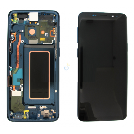 TOUCH+DISPLAY+FRAME SAMSUNG GALAXY S9/G960F BLUE (SERVICE PACK GH97-21697D) TOUCH+DISPLAY+FRAME SAMSUNG GALAXY S9/G960F BLUE (SERVICE PACK GH97-21697D)